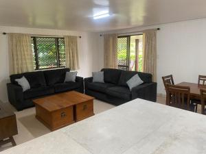 Χώρος καθιστικού στο Mina's House