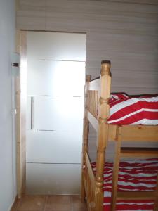 Postel nebo postele na pokoji v ubytování Thyon 2000 - 2,5 pièces - 2 chambres
