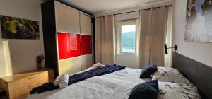 Posteľ alebo postele v izbe v ubytovaní Apartman Norma free parking