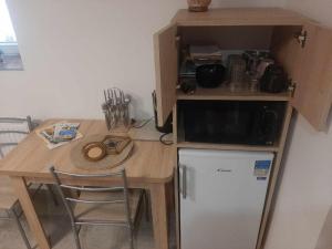 Kuchyň nebo kuchyňský kout v ubytování Apartmán LUKA 2