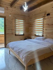 Postel nebo postele na pokoji v ubytování TuranSuit Apart Hotel
