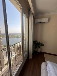 Balkón nebo terasa v ubytování Condo Nile view modern
