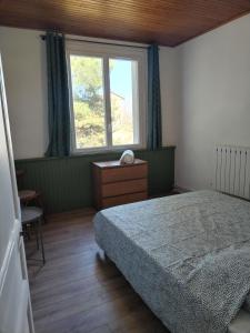 Katil atau katil-katil dalam bilik di Grand et bel appartement idéalement situé ! Parfait pour les familles !
