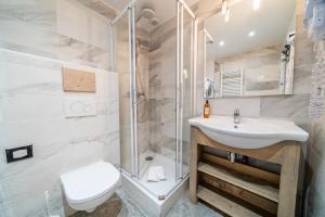 Koupelna v ubytování Appartement Le Rosset