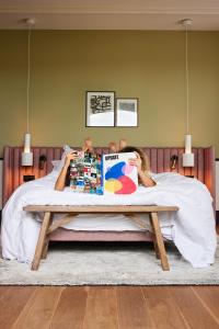 Ultimate Provence Hotel & Spa客房内的一张或多张床位