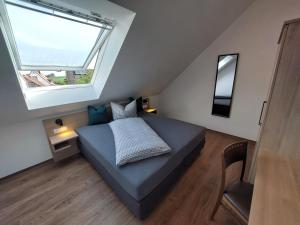 Katil atau katil-katil dalam bilik di Lohauserhof - Biohof und Hotel +61 gambar