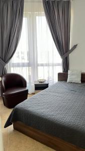 Postel nebo postele na pokoji v ubytování Aparthotel Costa Calma