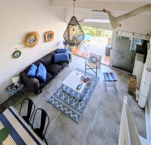 Posezení v ubytování Collioure vue imprenable T3 Garage privé