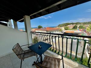 Balkón nebo terasa v ubytování Samel Hotel