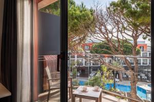Balkón nebo terasa v ubytování Estival Centurión Playa