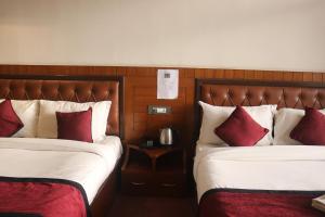 Letto o letti in una camera di Hotel de Universal