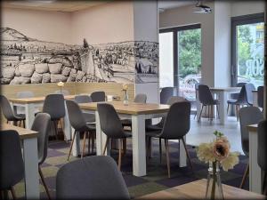 Restaurace v ubytování Hotel Unicornis