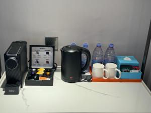 厦门庐山智选假日酒店(磐基商圈）的咖啡和沏茶工具