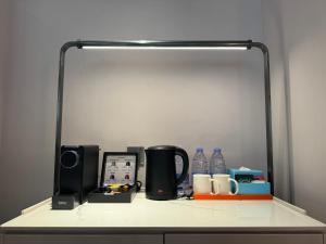 厦门庐山智选假日酒店(磐基商圈）的咖啡和沏茶工具