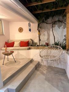 Posezení v ubytování Tsanis Guest House