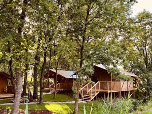 Zahrada ubytování Zatoria Luxury Glamping ZATOR