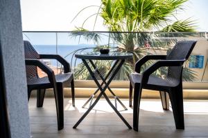 Balkón nebo terasa v ubytování RiA BLU DELUXE HOTEL
