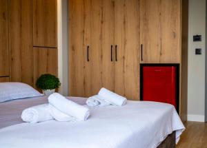Postel nebo postele na pokoji v ubytování RiA BLU DELUXE HOTEL