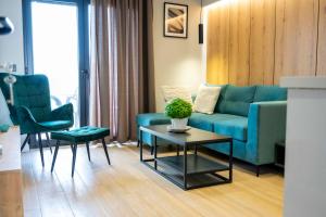Posezení v ubytování RiA BLU DELUXE HOTEL