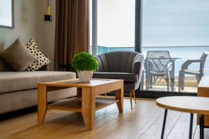Posezení v ubytování RiA BLU DELUXE HOTEL