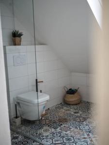 Kúpeľňa v ubytovaní Vila Ochutnej Pálavu + 20 fotografií