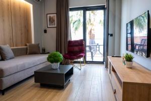 Posezení v ubytování RiA BLU DELUXE HOTEL