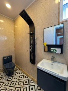 Koupelna v ubytování An Chi Hotel