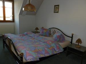Postel nebo postele na pokoji v ubytování Hotel Restaurant Schiff