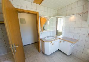 Kúpeľňa v ubytovaní Apartments in Grüner Umgebung