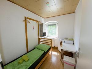 Posteľ alebo postele v izbe v ubytovaní Apartments in Grüner Umgebung