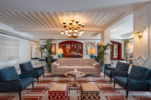 Zona d'estar a Grand Hotel San Pietro Taormina