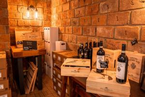 Kuchyňa alebo kuchynka v ubytovaní Veltlin Bed & Wine