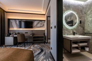 Posezení v ubytování Hotel Debrecen