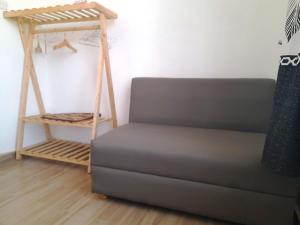 Ein Sitzbereich in der Unterkunft Beskydy Holiday Rentals
