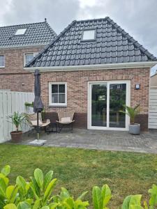 Zahrada ubytování Birdhouse Texel
