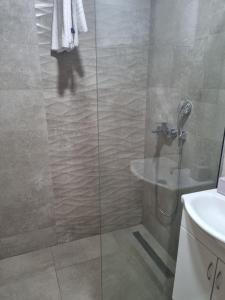 Koupelna v ubytování Apartment MareMare Budva