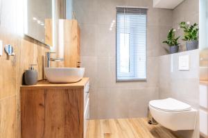 Kúpeľňa v ubytovaní Apartament przy Starówce + 6 fotografií