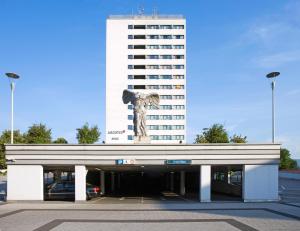Bygningen som hotellet ligger i