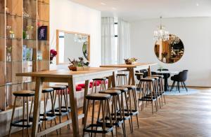 En restaurant eller et spisested på ARCOTEL Nike Linz