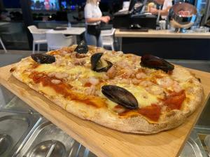 Eten bij of ergens in de buurt van het hotel

