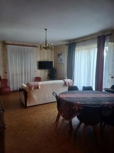 Katil atau katil-katil dalam bilik di Gîte Bô