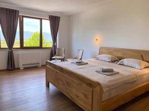 Postel nebo postele na pokoji v ubytování Motel Vujeva