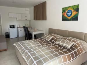 A bed or beds in a room at Apartmány Silvia Még 37 kép