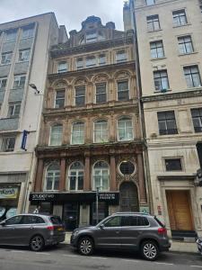 Bygningen som lejligheden ligger i