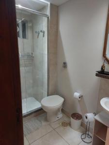 Ένα μπάνιο στο Local aconchegante central