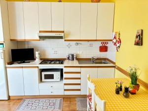 Køkken eller tekøkken på Isola Clara