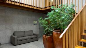 Ruang duduk di Flag Hotel Barcelos