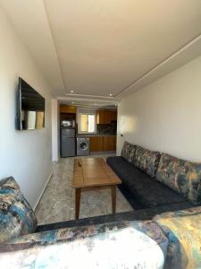 Posezení v ubytování Hiba apartments