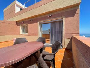 Balkón nebo terasa v ubytování Hiba apartments