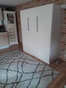 Kuchyň nebo kuchyňský kout v ubytování Ferienwohnung Gisela